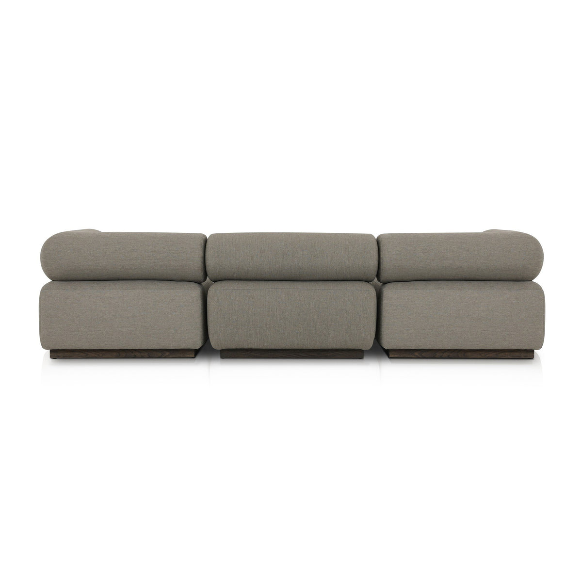 Lenox Outdoor 3pc Sectional W/Ottoman