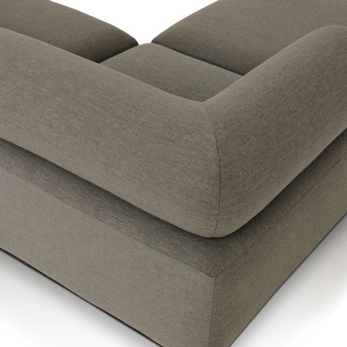 Lenox Outdoor 3pc Sectional W/Ottoman