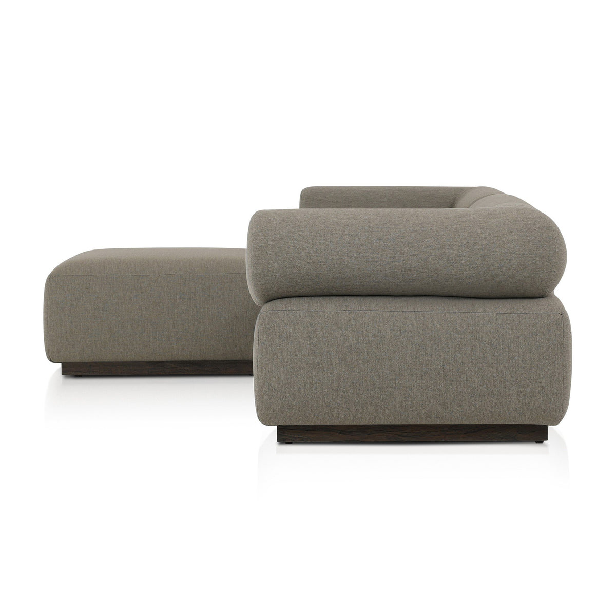 Lenox Outdoor 3pc Sectional W/Ottoman