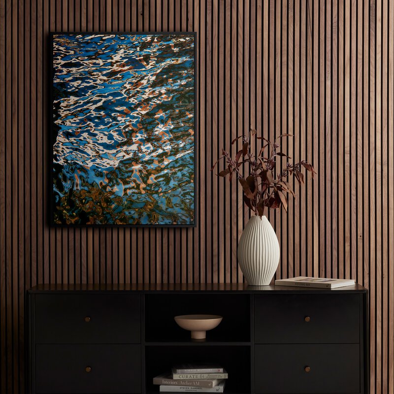 Reflecting Blue By Geoffrey Baris