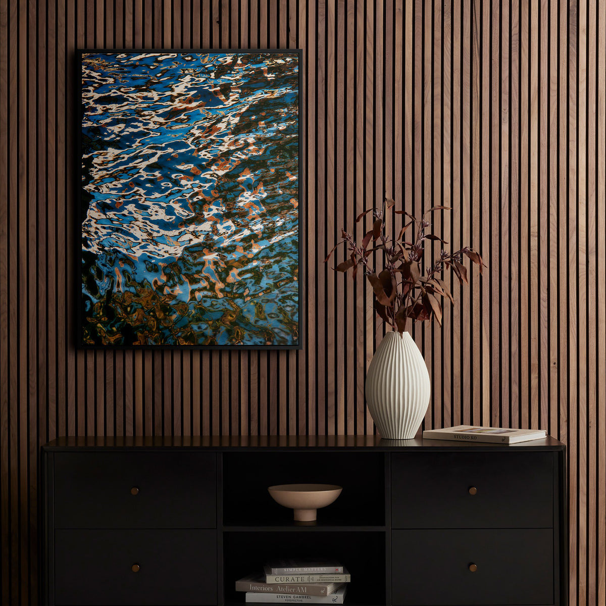 Reflecting Blue By Geoffrey Baris