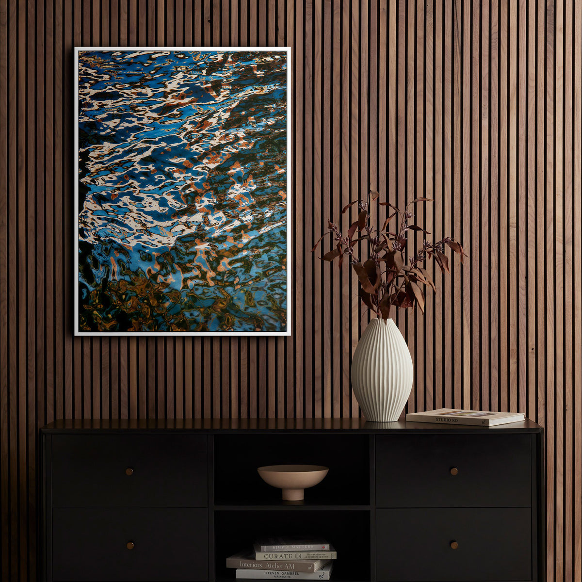 Reflecting Blue By Geoffrey Baris