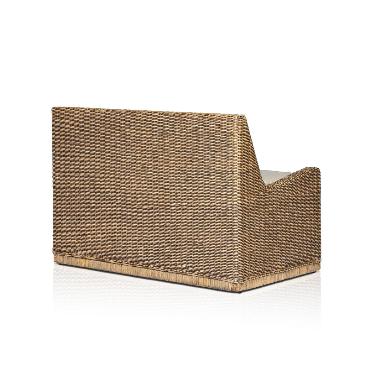 Senna Laf Woven Dining Bench 49"