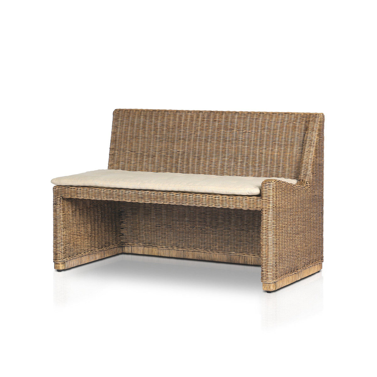 Senna Raf Woven Dining Bench 49"