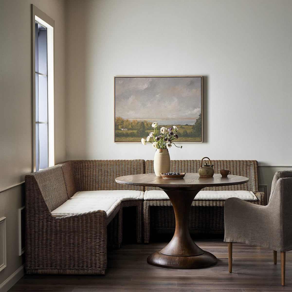 Senna Dining Banquette L Shape 83"