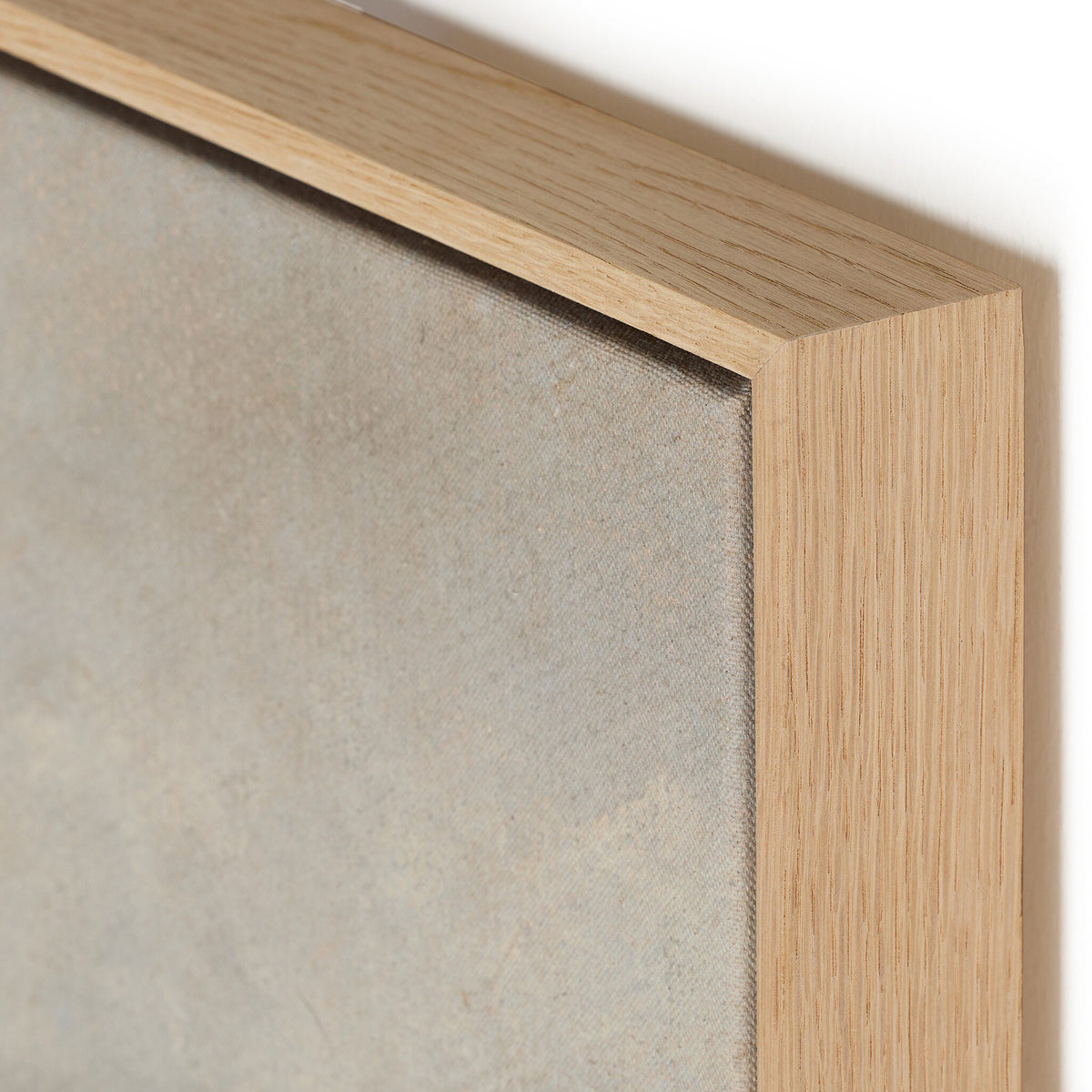 a close up of a wood frame