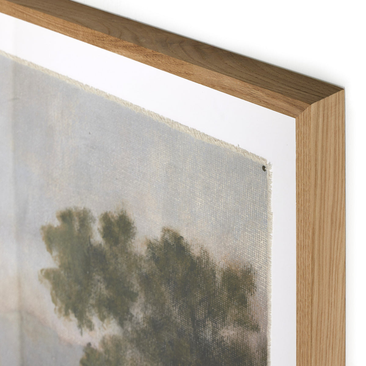 a close up of a painting