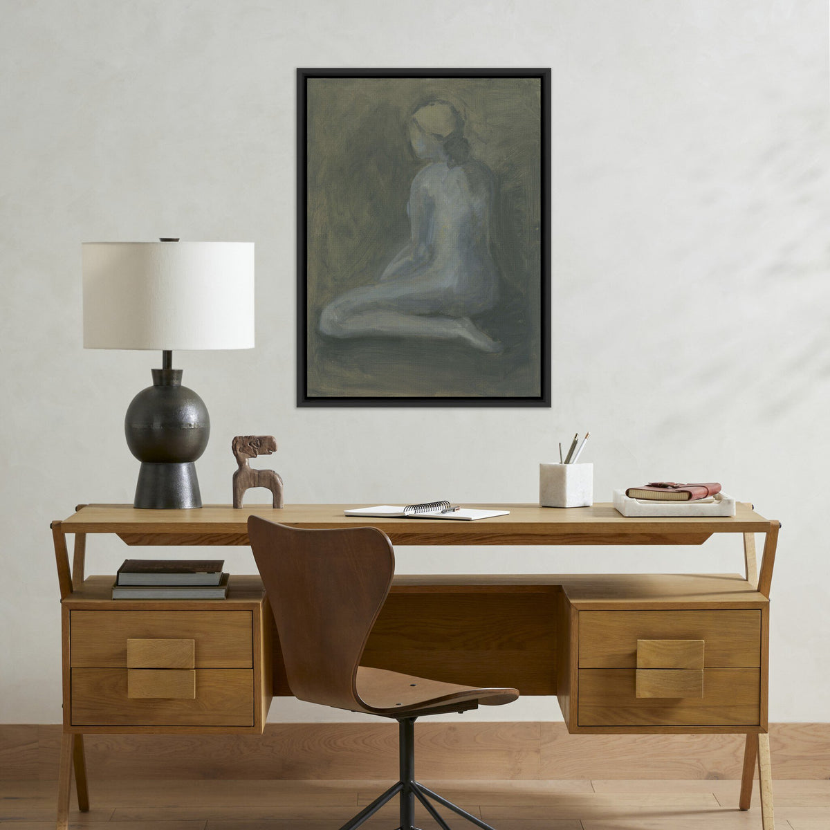 Seated Woman By Melody Joy Mcmunn
