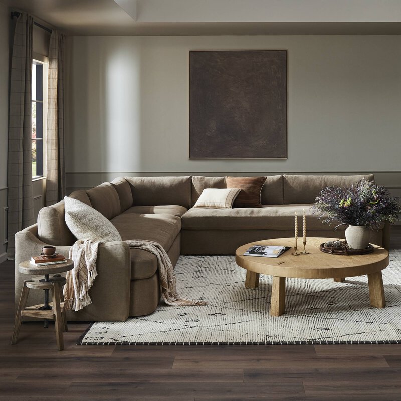 Aurelia 3pc Sectional-132"