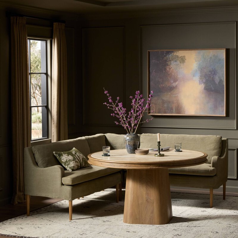 Aurelia Dining Banquette L Shape 76"