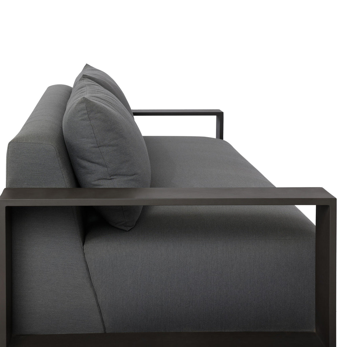 Branford Outdoor Metal Sofa-106"