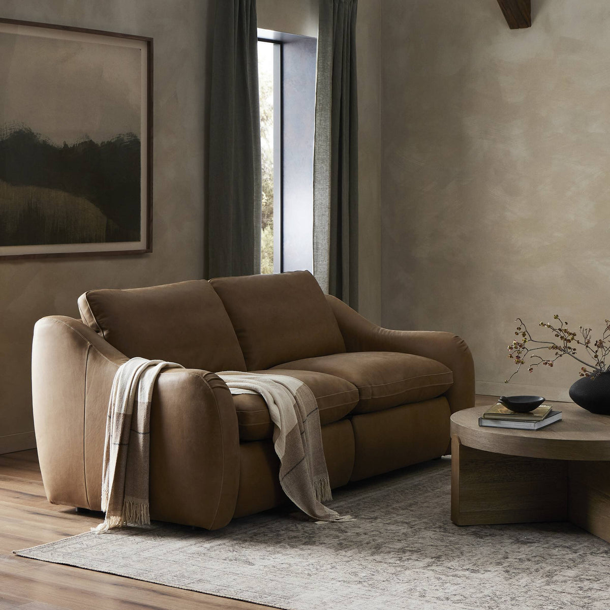 Crawford Power Recliner 2pc Sectional Sofa