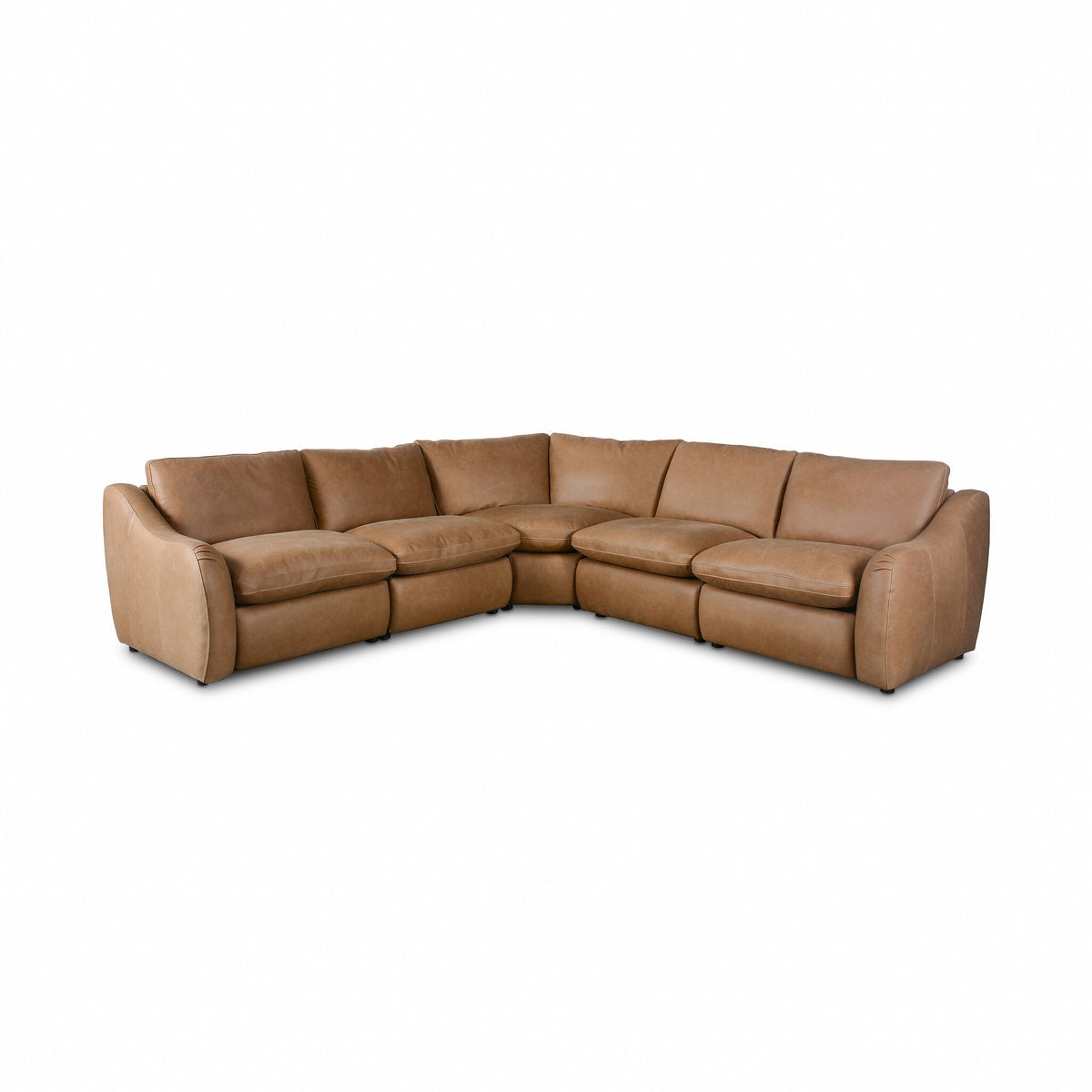 Crawford Power Recliner 5pc Sectional Sofa