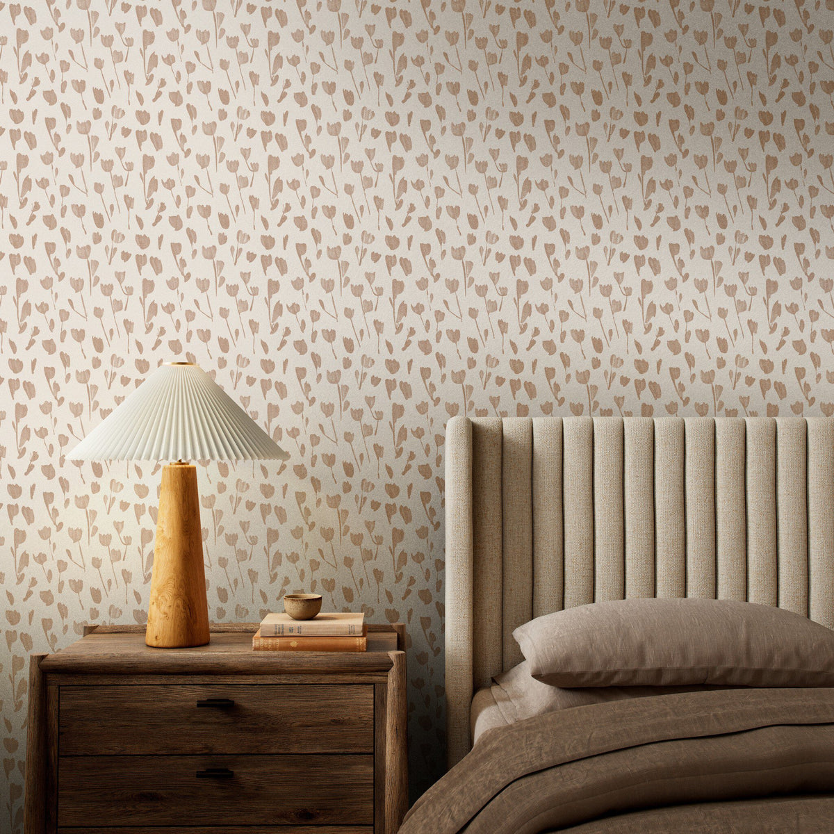 Wild Flowers I Wallpaper By Roseanne Kenny - Four Hands (247814-012)