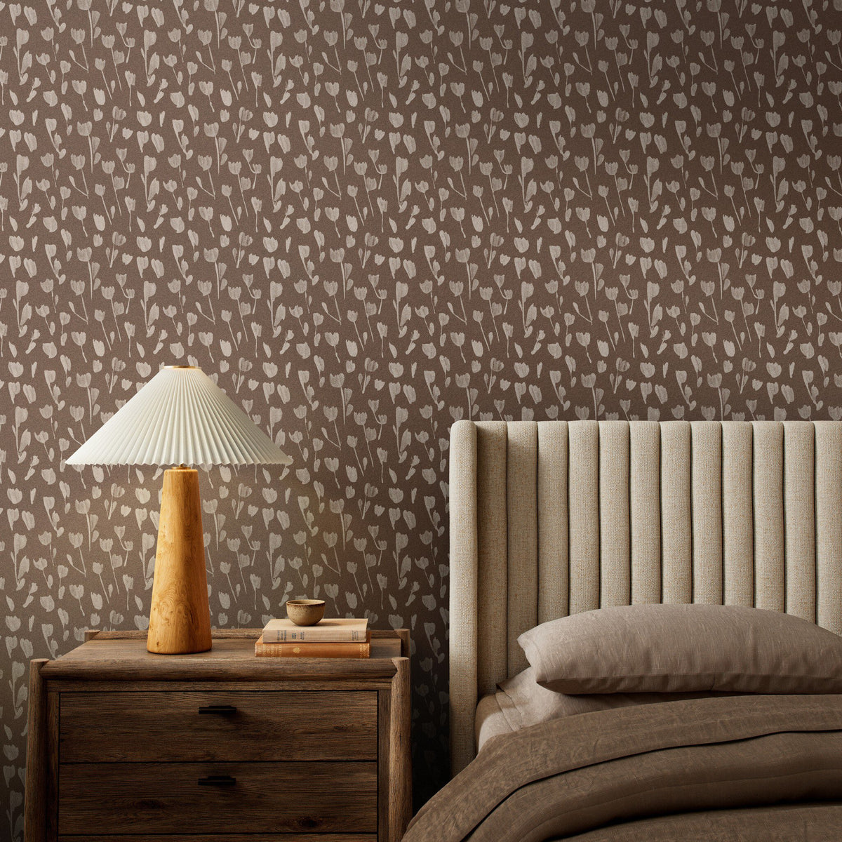 Wild Flowers I Wallpaper By Roseanne Kenny - Four Hands (247814-016)