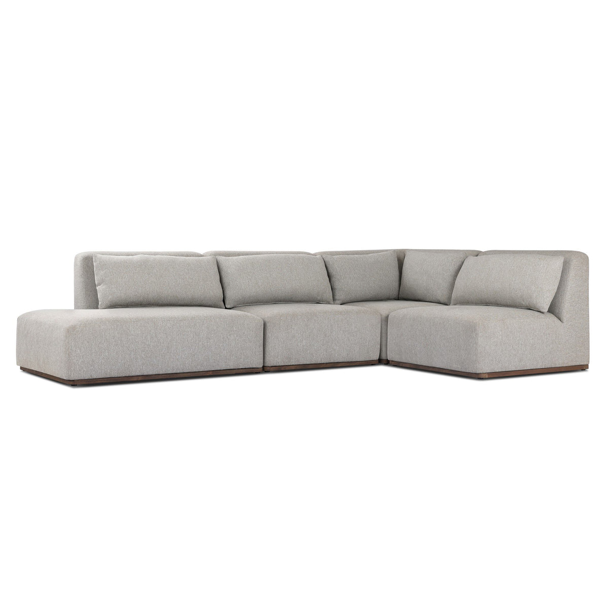 Adler Outdoor 4pc Sectional-Laf Bumper Chaise