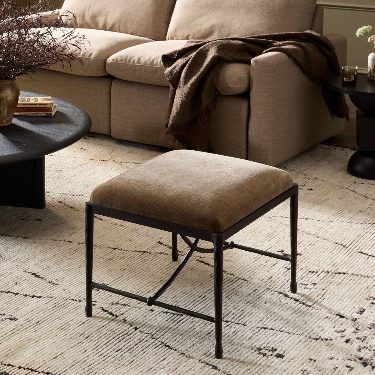 Jade Accent Stool