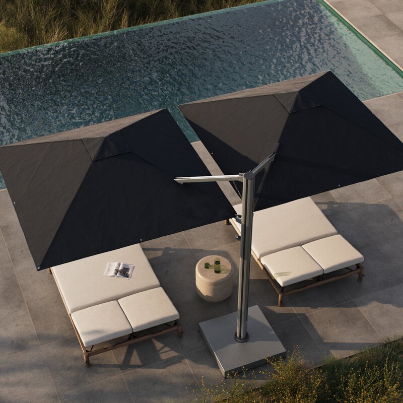 Shadowspec Unity Outdoor Umbrella-Duo-Square 8'
