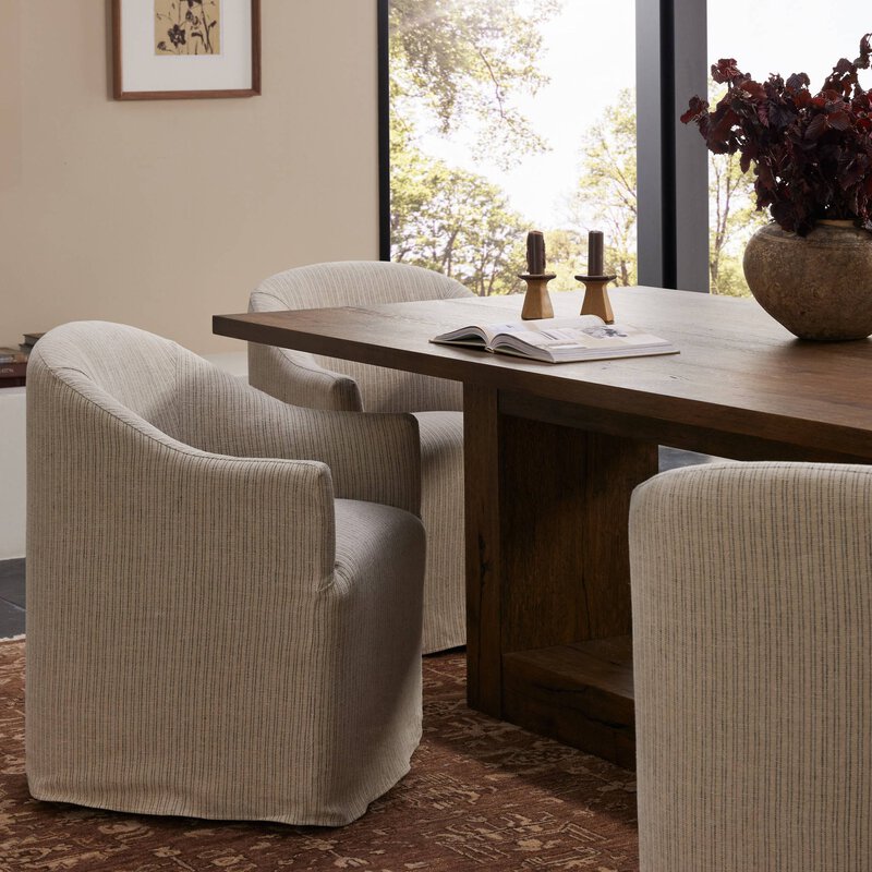 Cove Dining Chair With Casters
