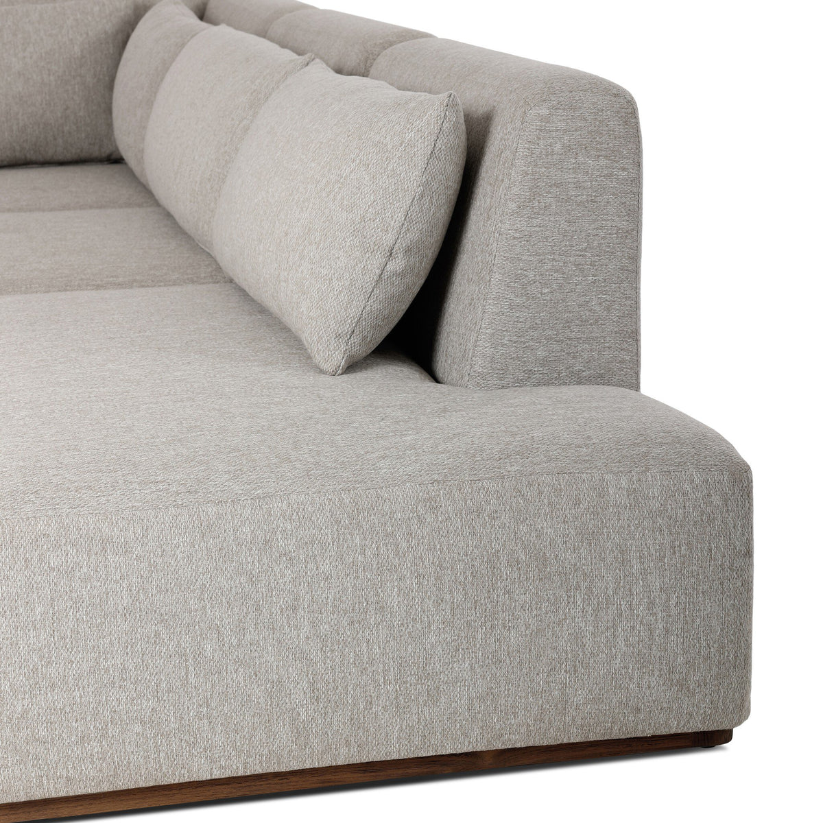 Adler Outdoor 4pc Sectional-Raf Bumper Chaise