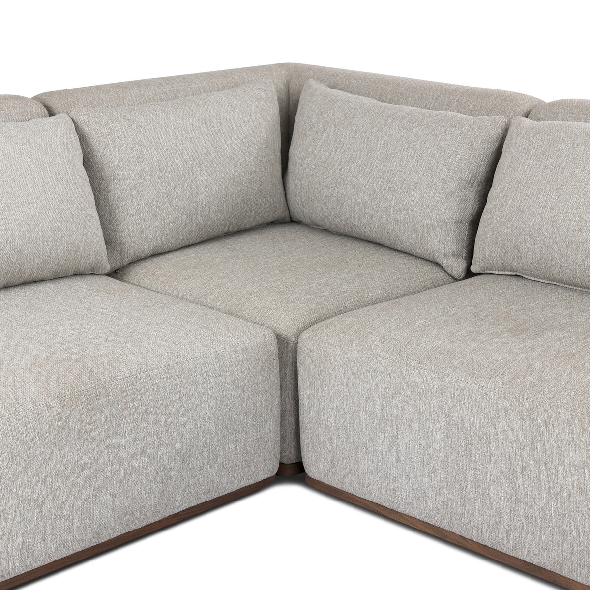 Adler Outdoor 4pc Sectional-Raf Bumper Chaise