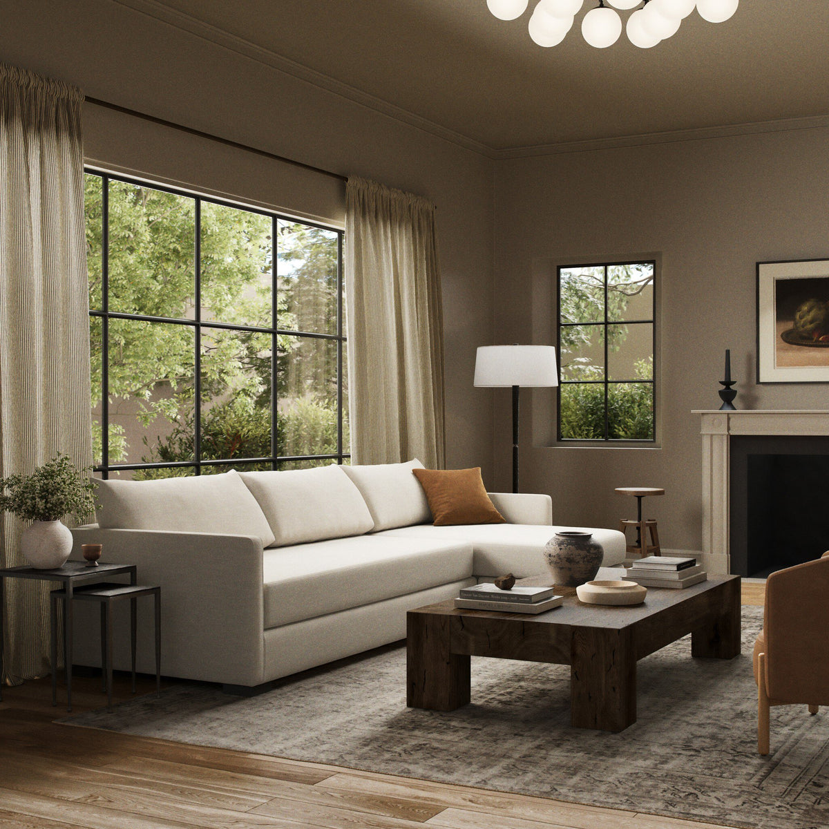 Wickham 2pc Raf Sectional