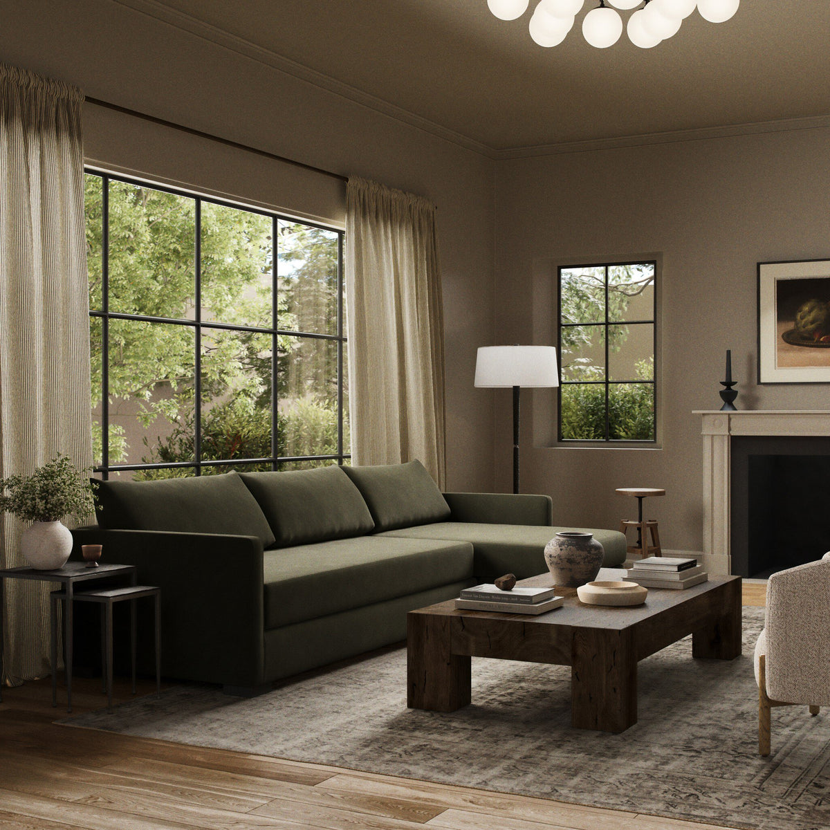 Wickham 2pc Raf Sectional