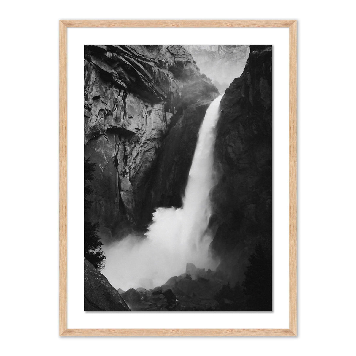 Lower Yosemite Falls By Wesley And Emma Teague