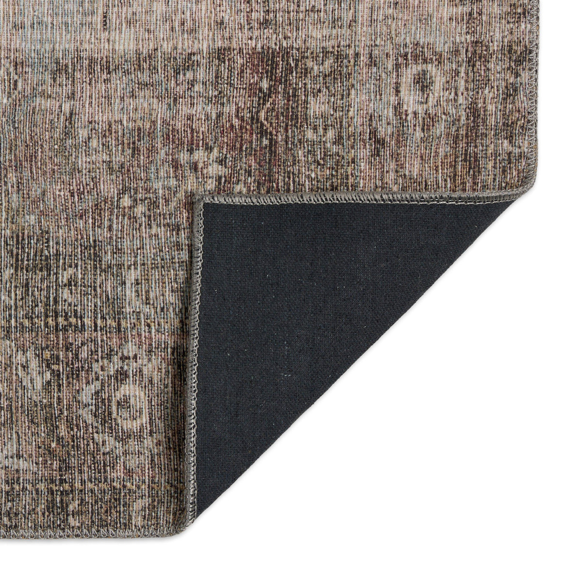 a close up of a rug