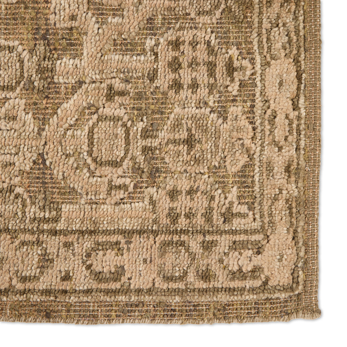 a close up of a rug