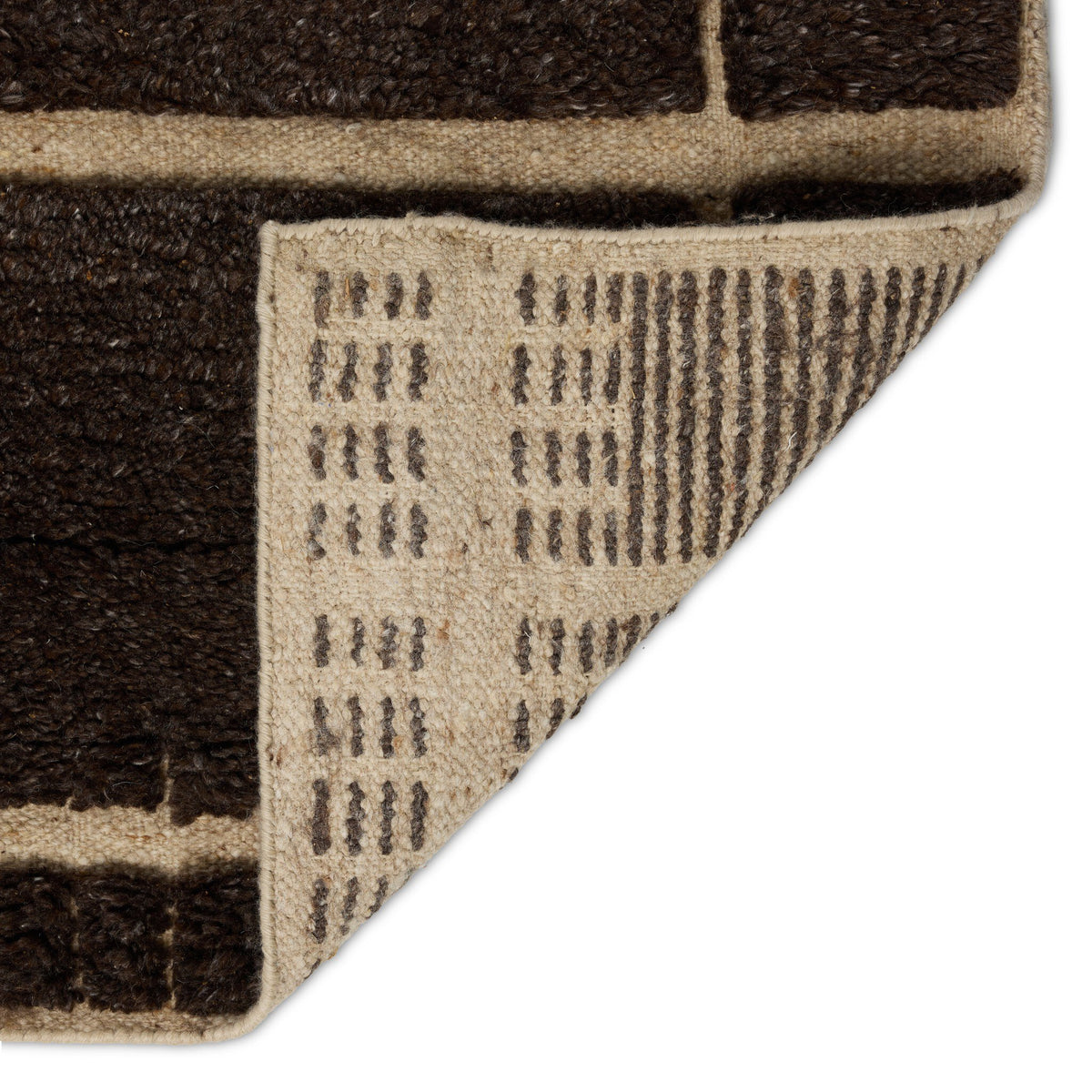 a close up of a rug