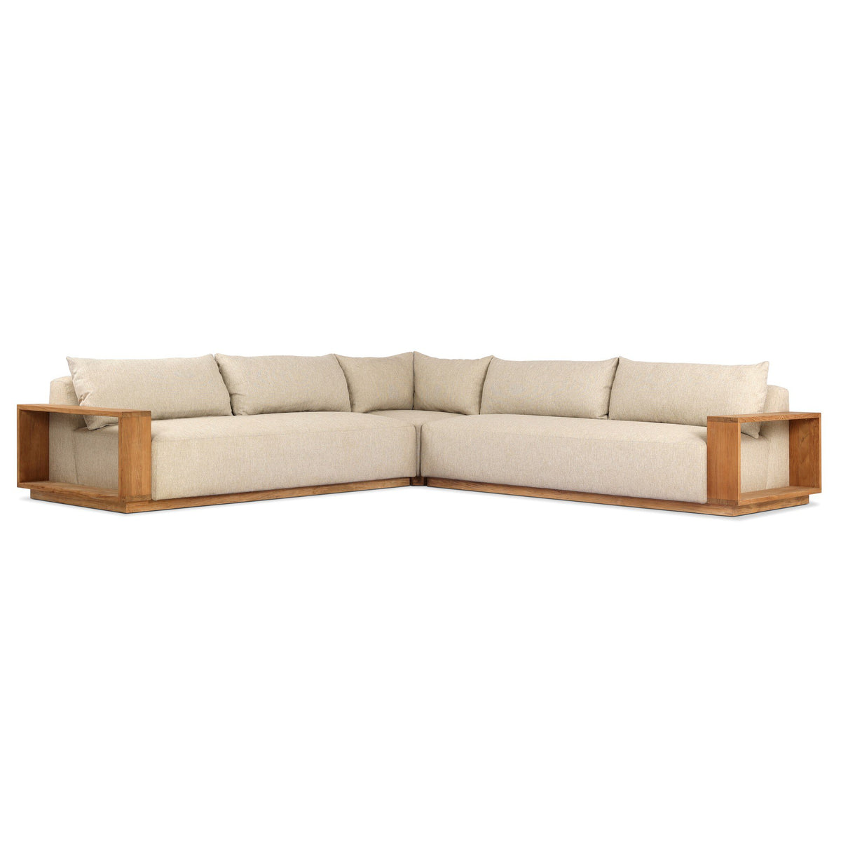 Branford Outdoor 3 Pc Sectional