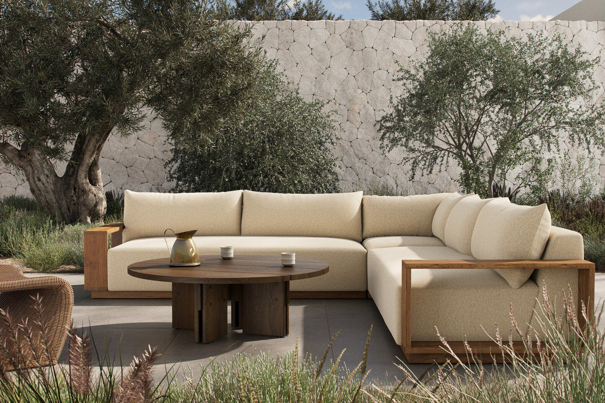 Branford Outdoor 3 Pc Sectional