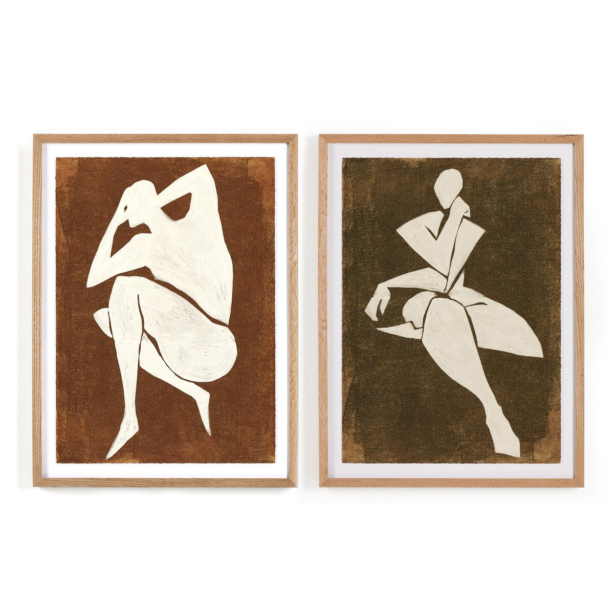 Ponder Diptych By Coup D'Esprit - Four Hands (FH-14744)
