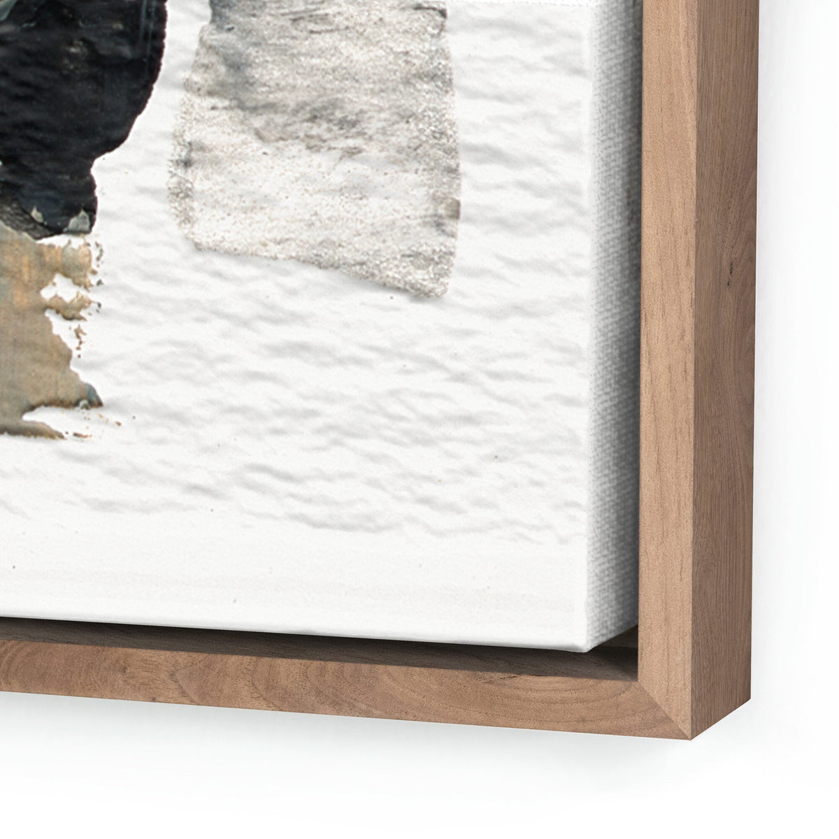 a close up of a painting