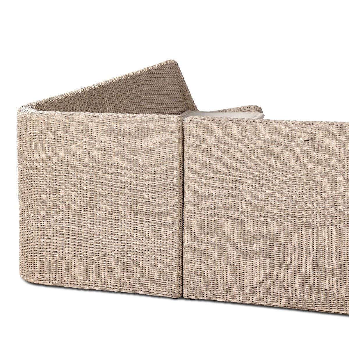 Senna Outdoor Dining Banquette L Shape 83"