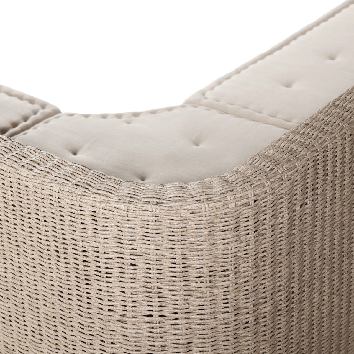 Senna Outdoor Dining Banquette L Shape 83"