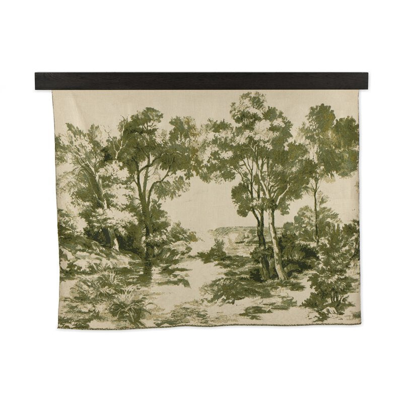 Toile Tapestry With Hanger