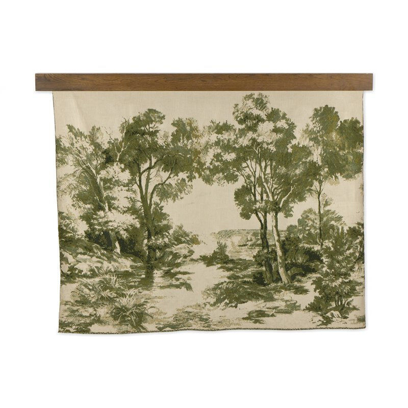 Toile Tapestry With Hanger