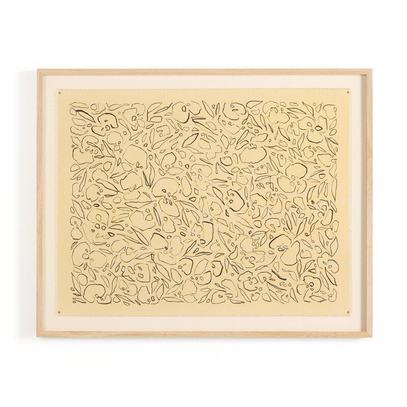 Black On Cream Glimmer By Laurel-Dawn Latshaw - Four Hands (250903-001)
