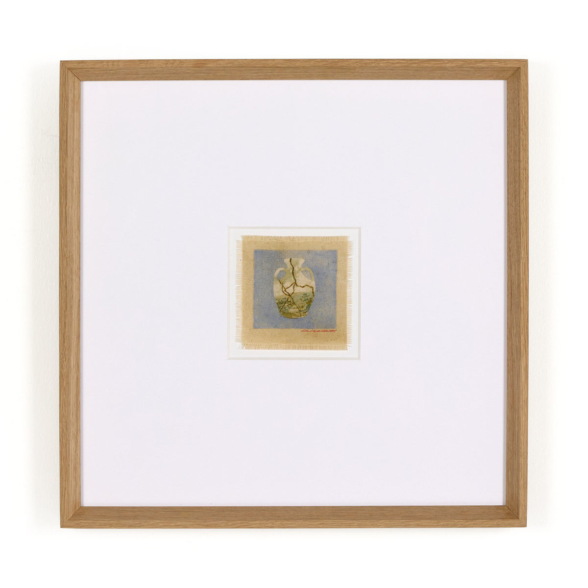 a framed picture of a picture