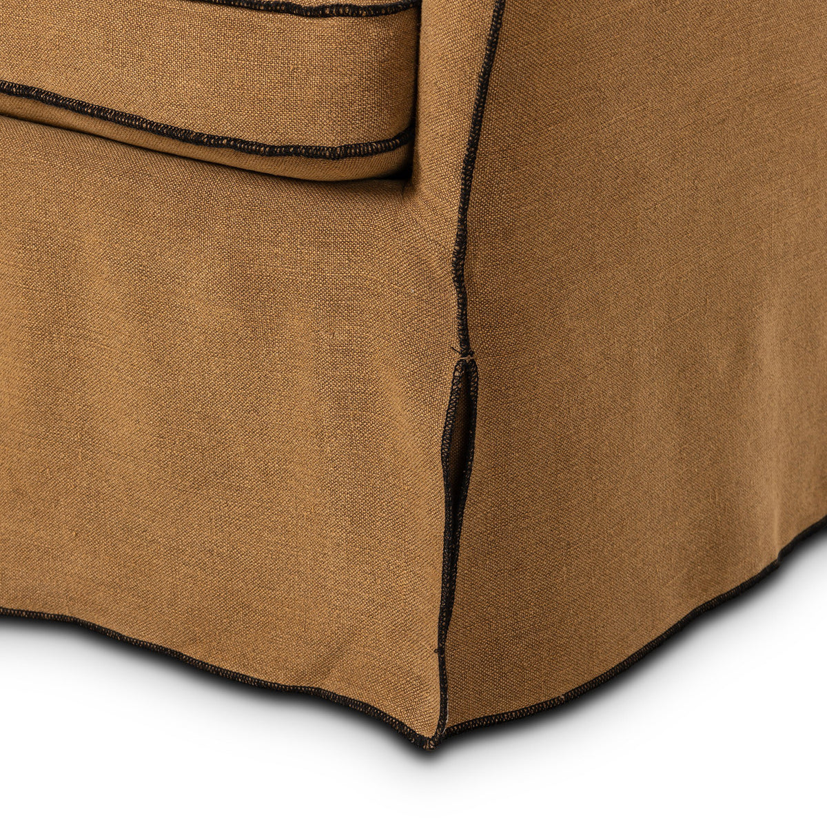 Devon Slipcover Swivel Chair