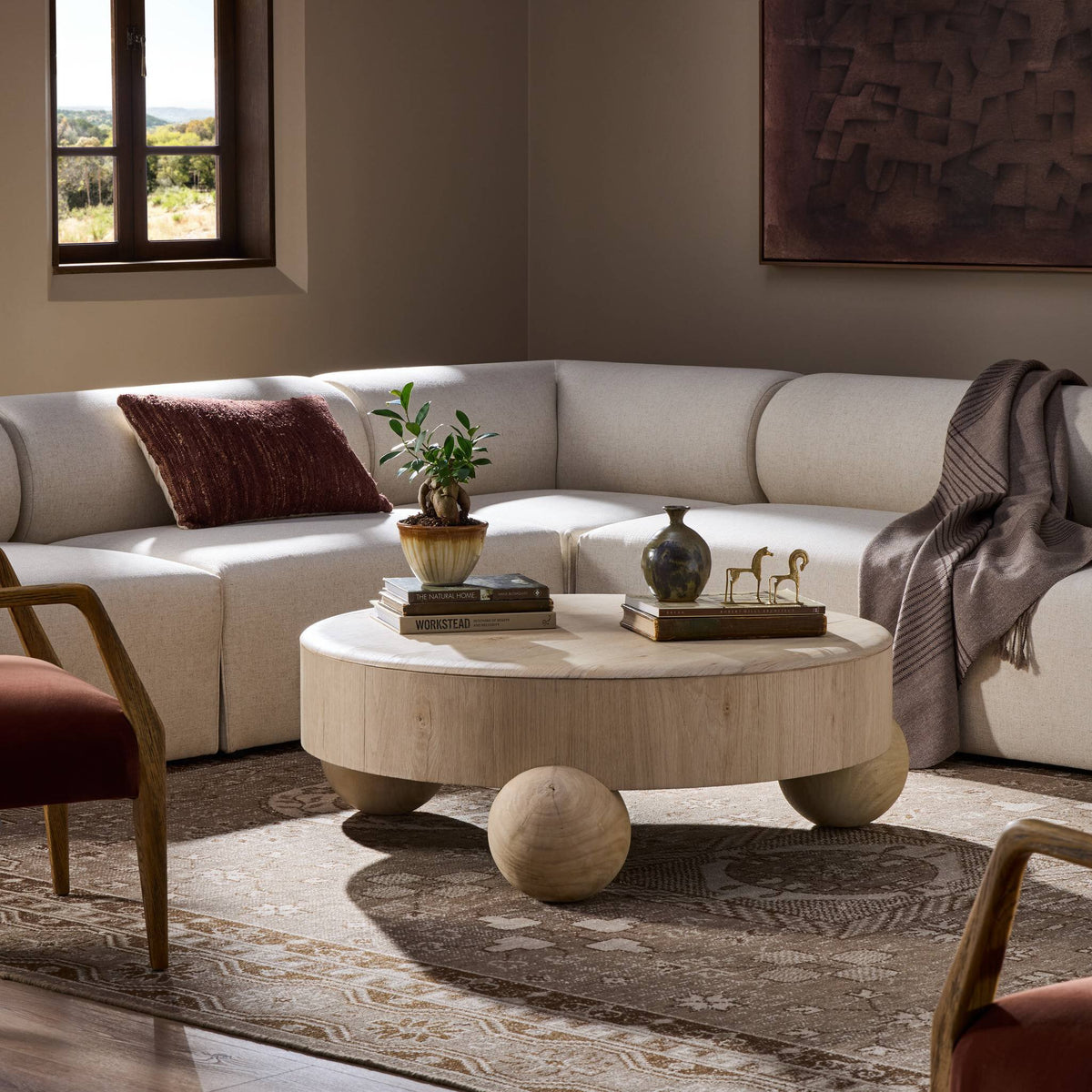 Raul Coffee Table 42"