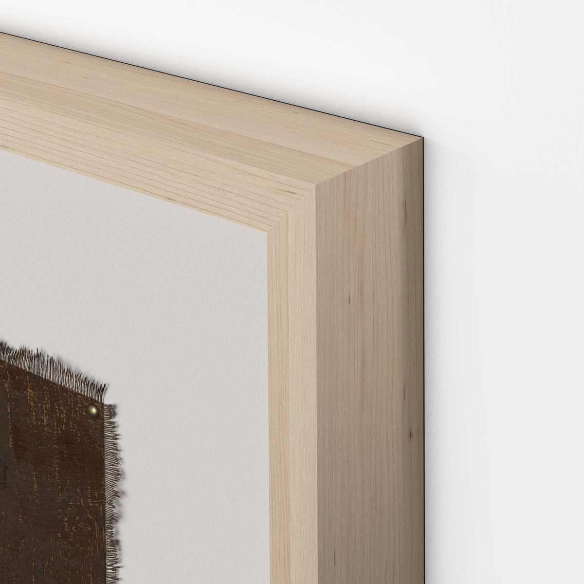 a close up of a picture frame