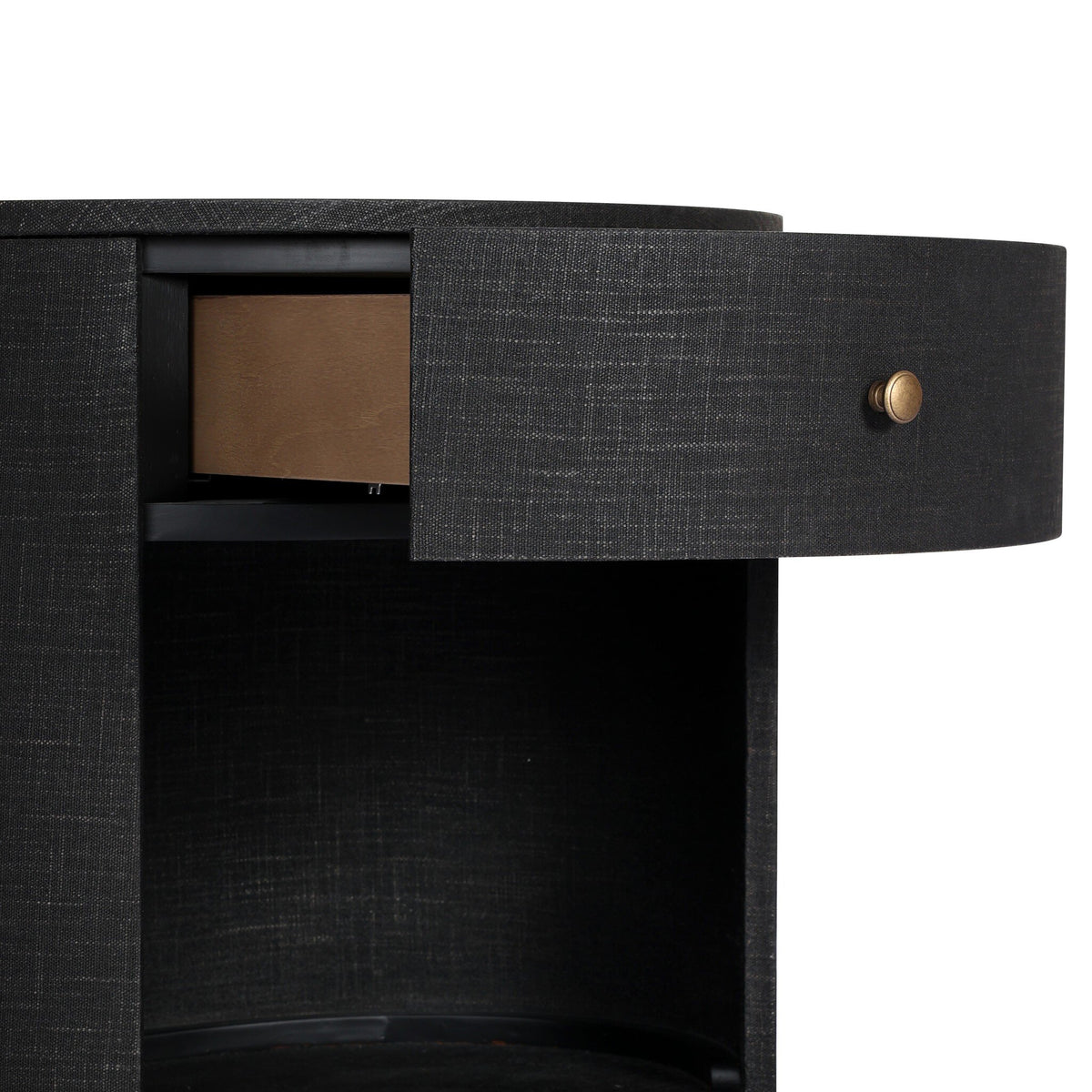 Amelia Oval One Drawer Nightstand