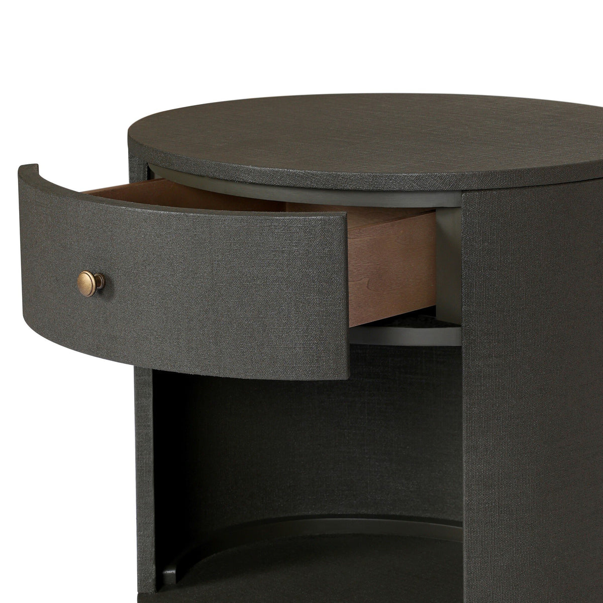 Amelia Oval One Drawer Nightstand