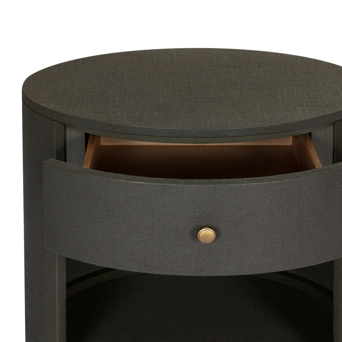 Amelia Oval One Drawer Nightstand