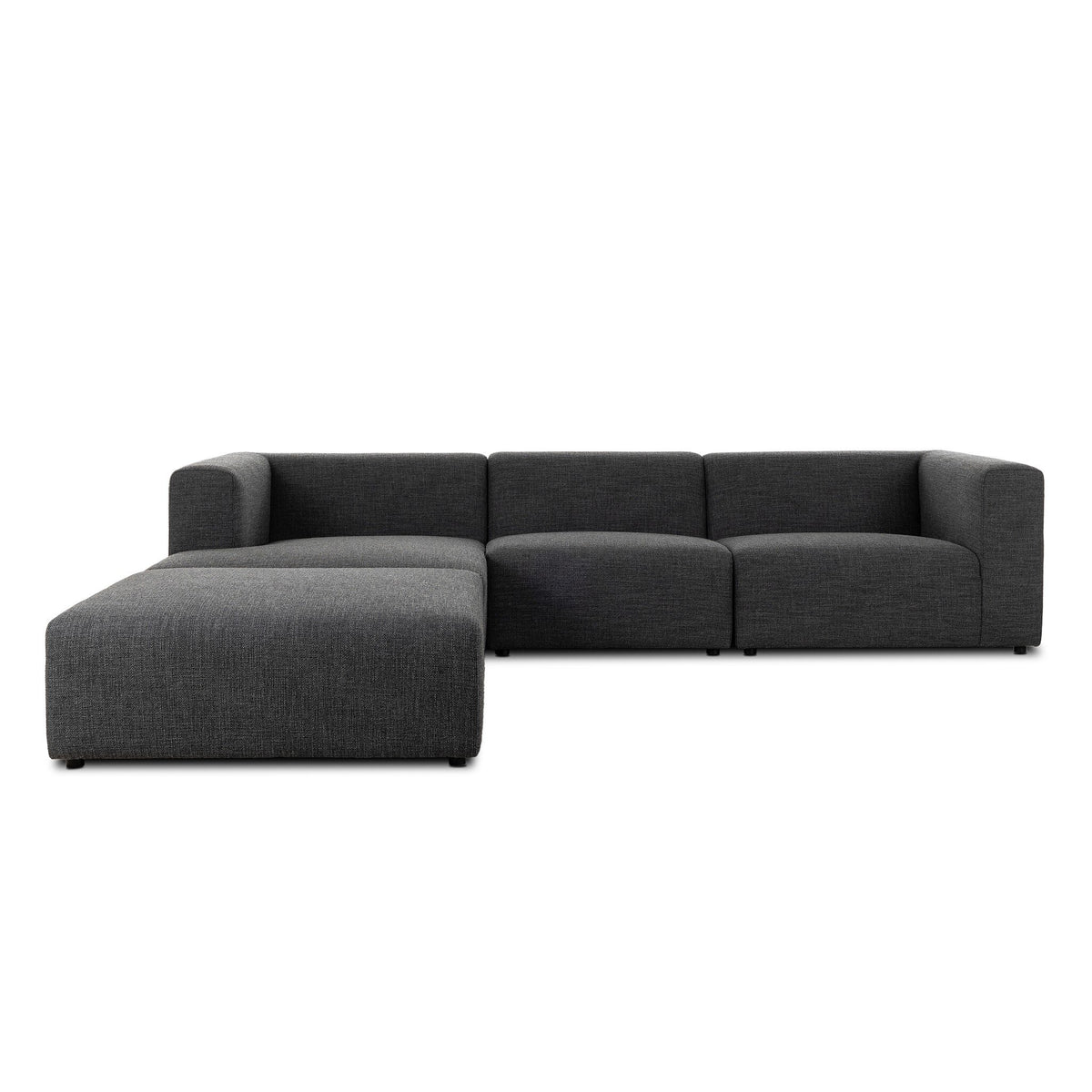Lawndale 3pc Laf Sectional W/ Ottoman