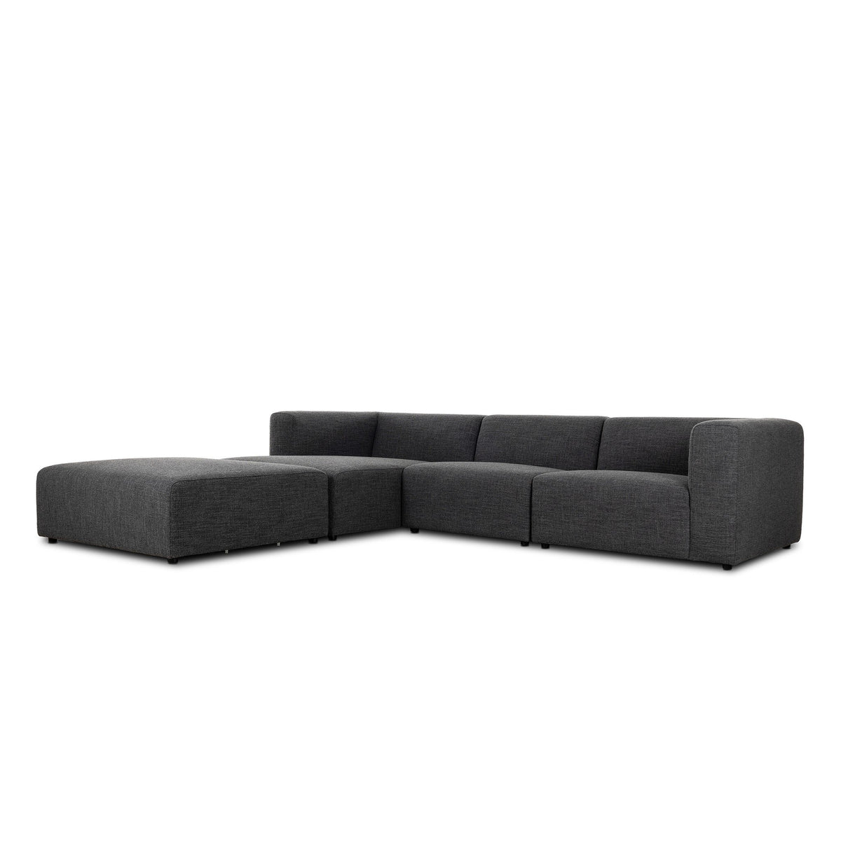 Lawndale 3pc Laf Sectional W/ Ottoman