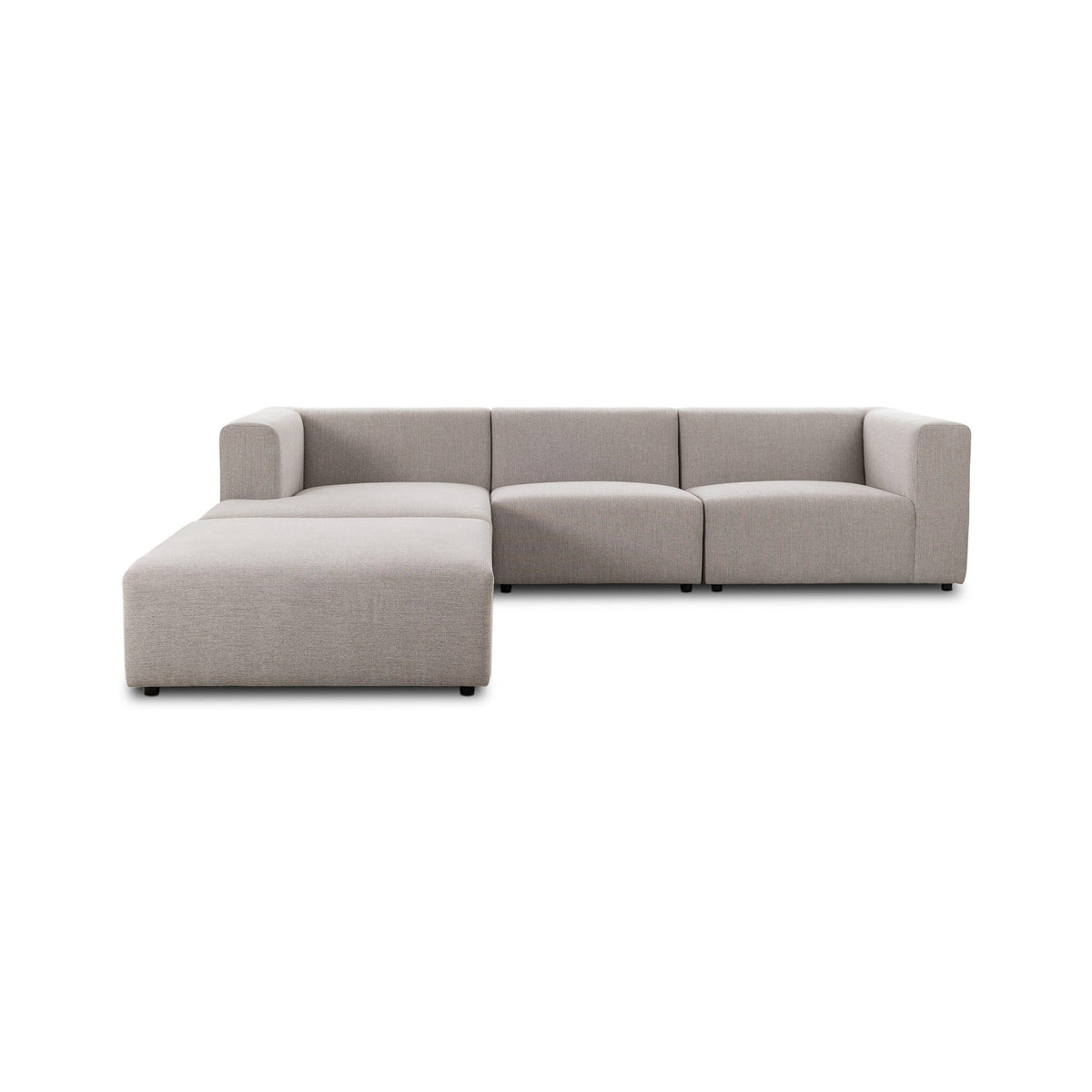 Lawndale 3pc Laf Sectional W/ Ottoman